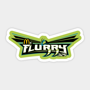 Fury 325 Mock Logo Design Sticker